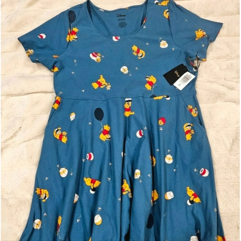 🐝 Torrid x Disney Winnie the Pooh Skater Dress – Size 3X – NWT 🐻